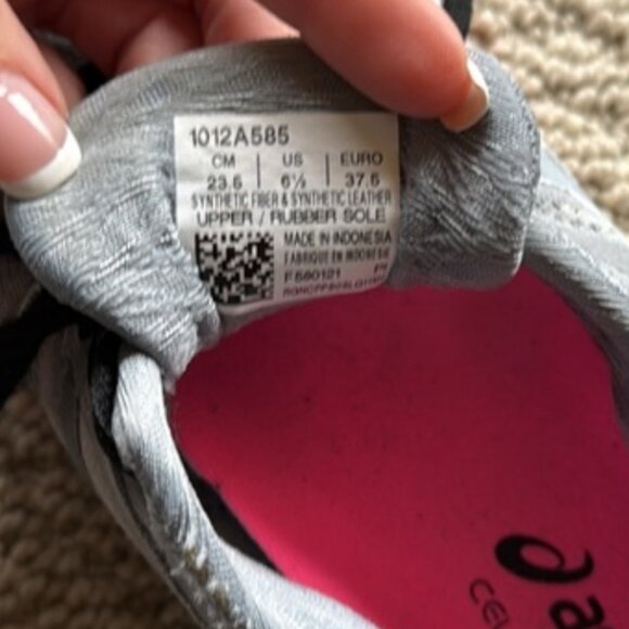 ASICS GEL-NIMBUS 22 LITE SHOW SHEET ROCK HOT PINK WHITE RUNNING SHOES 6.5 Medium - Picture 10 of 12